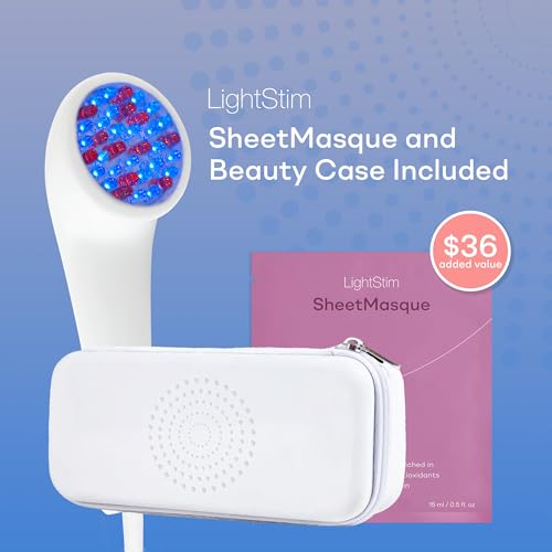 LightStim LED Acne Treatment Device with Red & Blue Light Therapy