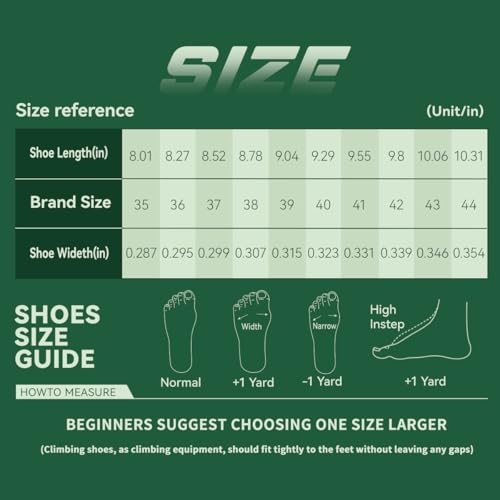 Men's Climbing Shoes Lightweight Anti-Slip Indoor Outdoor Rock Climbing Gym Training