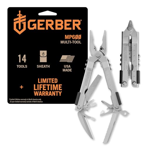 14-in-1 Stainless Steel Needle Nose Pliers Multitool - MP600, Compact & Versatile