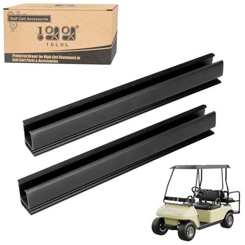 Golf Cart Windshield Sash Clips (12.6 in) for Club Car DS & Precedent – Set of 2