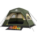 Mimajor 4 Person Instant Pop Up Camping Tent Waterproof Windproof