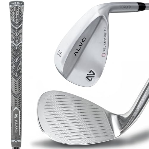 Alvo Golf Full Face Wedge 56° Satin Chrome Right Hand Individual