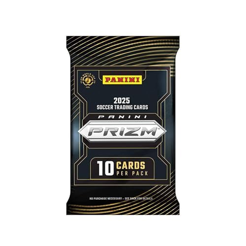 2025 Panini Prizm Club World Cup Soccer Trading Card Mega Box – Collectible Football Cards