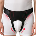 Doctor Developed Hernia Support Belt for Men & Women - Black, Medium - Groin Relief & Post-Surgical Brace