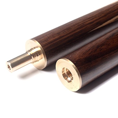 CUESOUL 3/4 Jointed Snooker Cue 57 Inch with Extension & Leatherette Bag - Variation 303