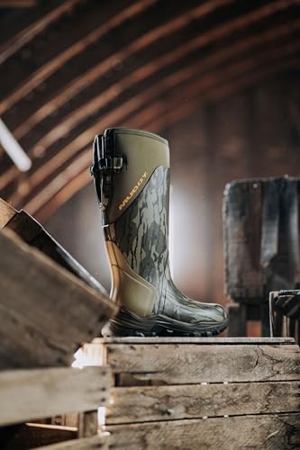 Muddy Men's TRX 17-Inch Non-Insulated Waterproof Hunting Boot - Mossy Oak Bottomlands