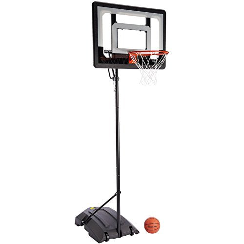 Portable Mini Basketball Hoop System with Adjustable Height and 7-Inch Ball