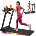 Aiteid Black Incline Treadmill 3.0HP Compact Portable Home Gym Equipment