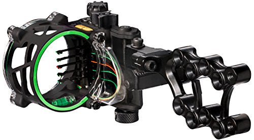Trophy Ridge Fix Series Archery Sight - Right Hand, 5-Pin with Micro-Adjust & Brightness