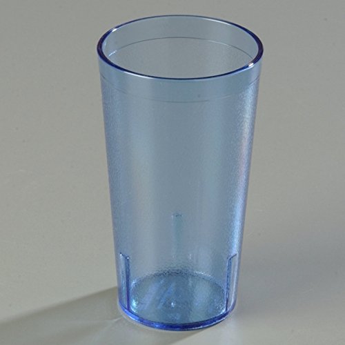 Plastic Stackable Tumbler 13.4oz Blue - Commercial Drinkware for Restaurants & Catering
