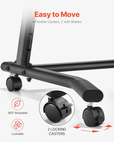 VEVOR Mobile Cycling Desk for Under-Desk Exercise & Home Office Fitness