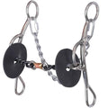 Reinsman Josey-Mitchell Short Reverse Gag Bit for Large Horses - Copper & Sweet Iron