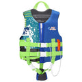 Kids Swimming Vest - Toddler Floatation Jacket for Ages 6-9 Indigo L