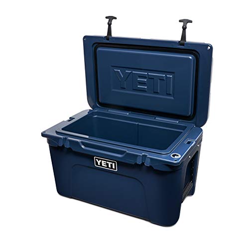 YETI Tundra 45 Cooler Navy - Durable Hard Cooler with Ice Retention