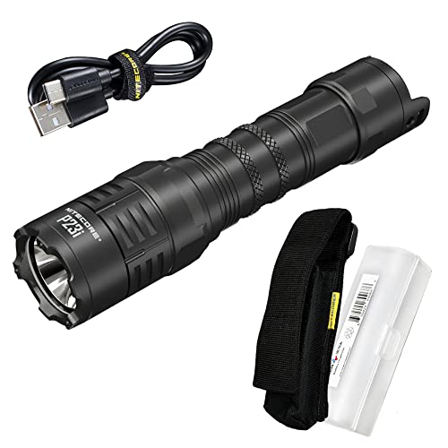 Nitecore P23i Tactical Flashlight 3000 Lumens USB-C Rechargeable Long Throw