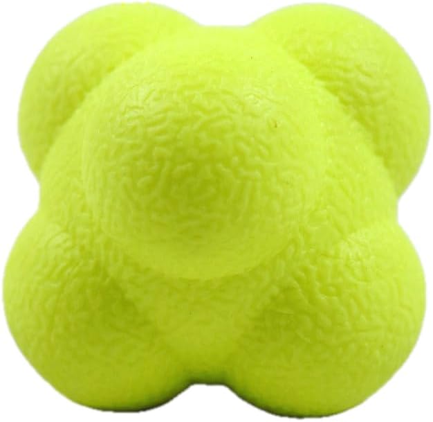 Reaction Balls 4 Pack - 2.8 Inch Reflex Training Equipment for Hand-Eye Coordination & Agility