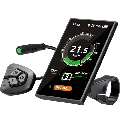 BAFANG 5 Pin Ebike Display DPC18 for BBS01B BBS02B BBSHD Mid Drive