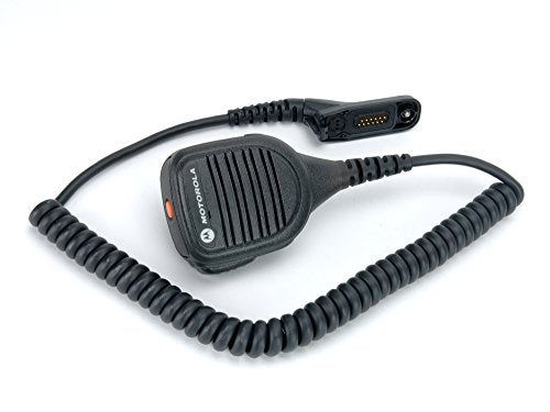 Motorola PMMN4062A Remote Speaker Microphone with Impres Audio - Black, Model PMMN4062A