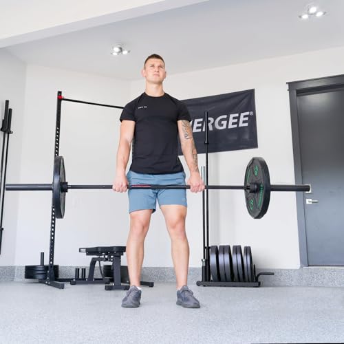 Synergee 350 lb Capacity Horizontal Weight Plate Rack with Bar Holders