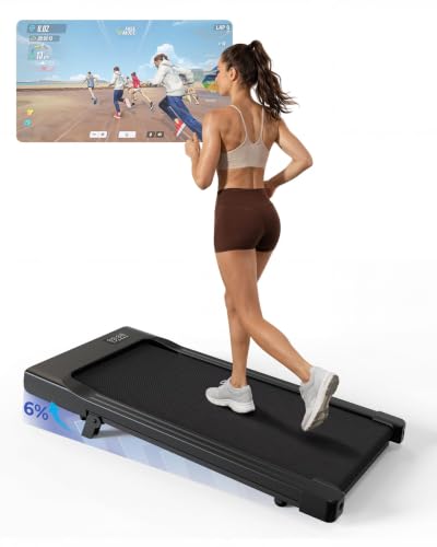 MJWW Smart Walking Pad Treadmill with Incline for Home & Office Workout
