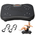 UCIN Black 480 lbs Vibration Plate Exercise Machine with Color Screen & Bluetooth, 99 Speeds