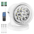 Search Light White - Wireless 60W LED Spotlight for Truck Boat Marine with Magnetic & Bracket Mounting