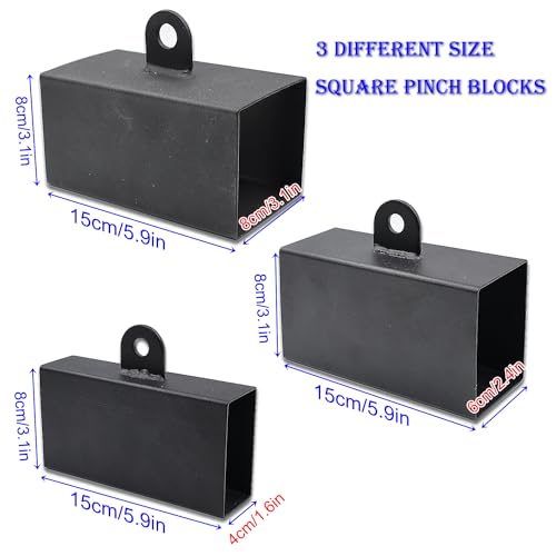 Metal Pinch Block Grip Set for Strength Training and Climbing Workout Equipment