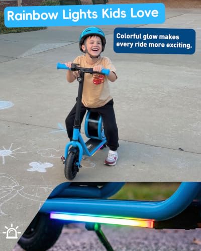 Hiboy JoyHaul Pink Electric Kids Scooter with Seat, 9.3MPH, UL 2272 Certified