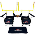 Navy Blue QB54 Football Yard Game Set with Chairs - Tailgating & Outdoor Play