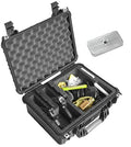 Heavy Duty Waterproof Pistol & Magazine Case with Accessory Pocket – TSA Approved, Rust Prevention