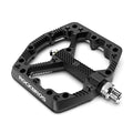 Green Mountain Bike Pedals Nylon Flat Platform 9/16" - Black