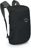 Osprey Ultralight 20L Dry Stuff Pack - Lightweight Waterproof Storage Solution, Black