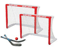 Bauer Knee Hockey Goal Set Twin Pack with Mini Sticks & Foam Ball