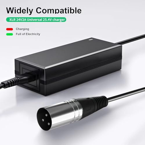 24V 2A Electric Scooter Charger for Pride Jazzy & eZip Mobility Scooters