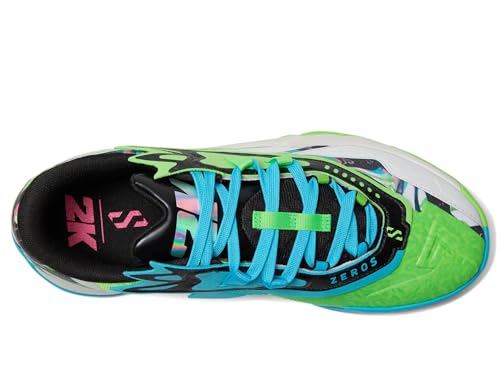 Puma Mens Scoot Zeros II Basketball Shoes Bright Aqua Feather Gray 9