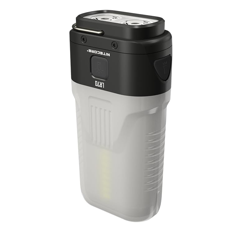 Nitecore LR70 LED Camping Lantern & Flashlight, 3000 Lumens, USB-C Rechargeable, Emergency Power Bank