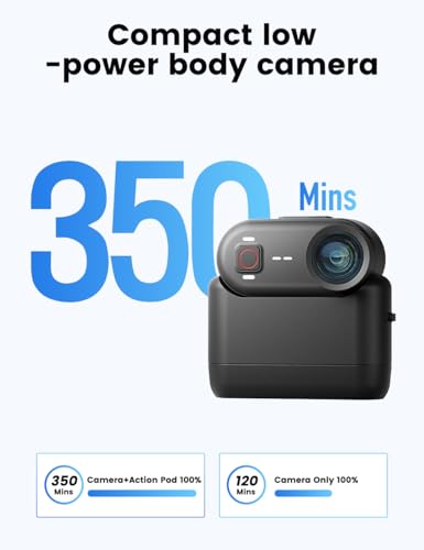 Apexcam K80-US Thumb Action Camera 4K POV Mini Body Camera Waterproof 10M with Accessories
