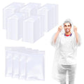 Disposable Rain Ponchos for Adults Clear 108 Pack Hooded Waterproof Raincoats