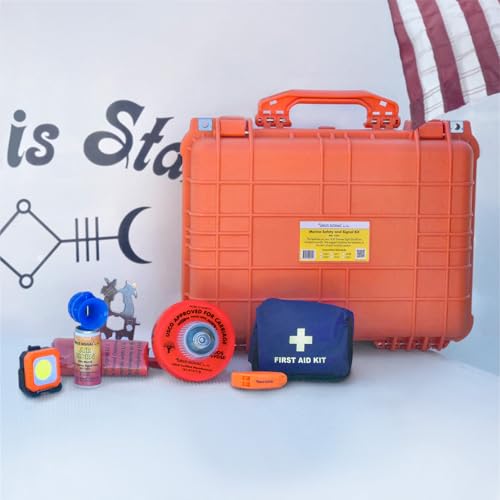 Sirius Signal MK-1001 Boating Safety Hard Case Kit USCG Approved