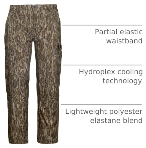 Men's Lightweight Camouflage Hunting Pants - Large / Bottomland