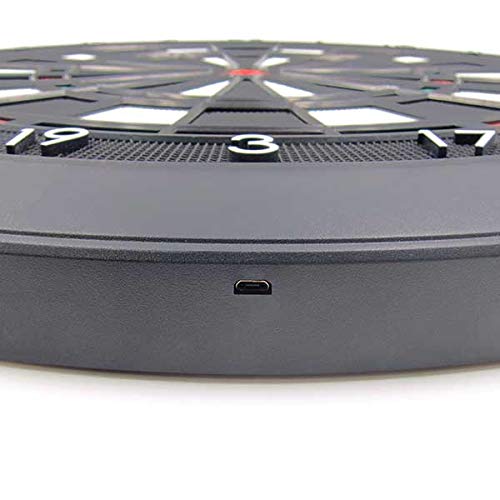 Bluetooth Electronic Dartboard with LED Lighting & App Connectivity