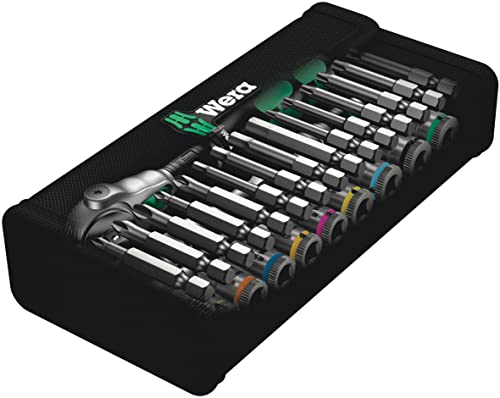 Wera Zyklop Speed Ratchet Set 28-Piece 1/4" Drive - Compact, Precision Tools