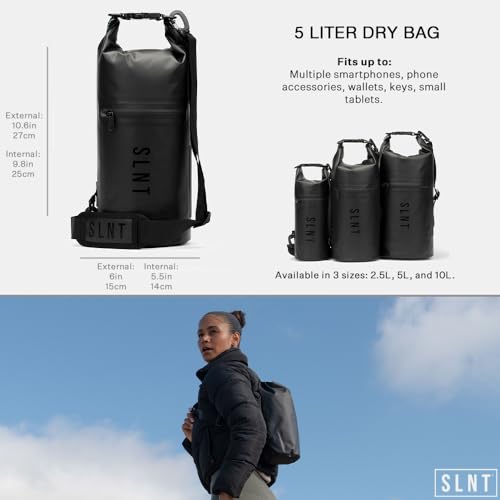 Silent Pocket SLNT Faraday Dry Bag 5 Liter Waterproof Signal Blocker