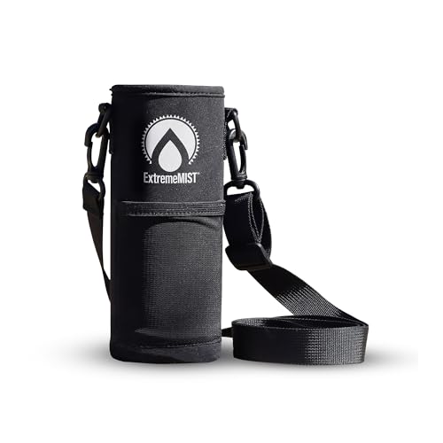 25oz Misting & Drinking Water Bottle with Holder & Strap