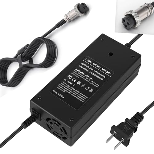 54.6V 2A Electric Scooter Battery Charger for Vsett, Evercross, Kabo, Zero