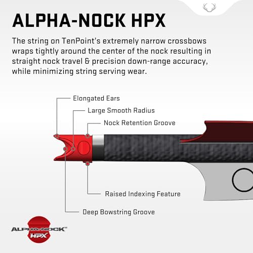 TenPoint CenterPunch HPX Crossbow Arrow - High Accuracy 20-inch Carbon Shaft
