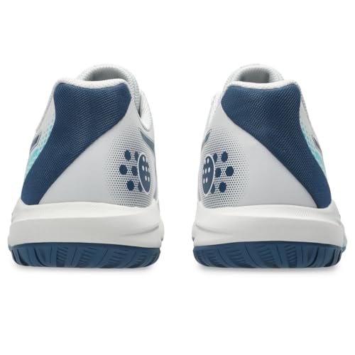 ASICS Men's Gel-Dedicate 9 Pickleball Tennis Shoes 10.5 Concrete Mako Blue