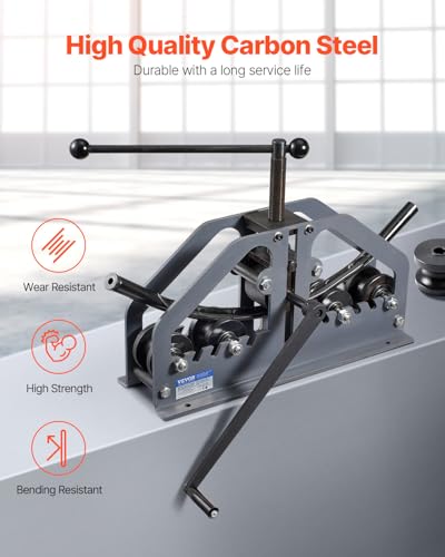 Manual Tube Pipe Bender 1-1/2" with 6 Dies for Copper Aluminum Steel