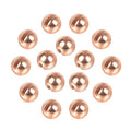 Copper Slotted Tungsten Beads for Fly Tying 2.5mm - 50 Pack