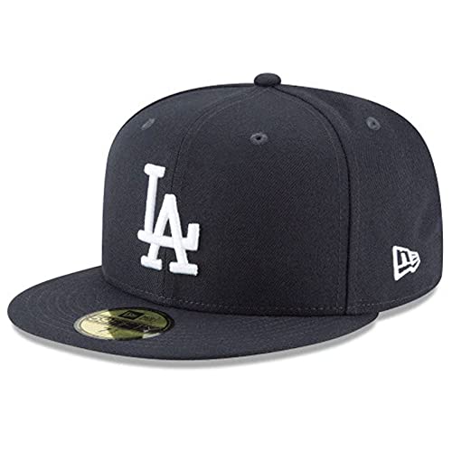 New Era Men's Baseball Cap 7 1/8 Blue - Classic Sports Hat for Men